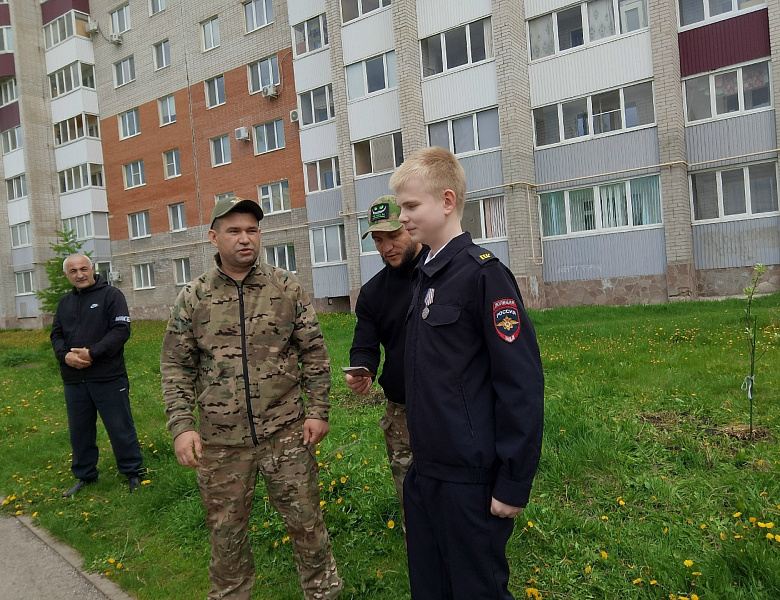 Подарок городу от кадетов